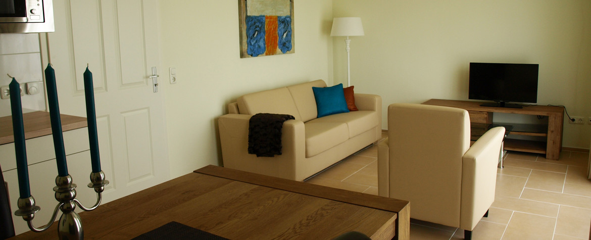 Am Lindenhof - Kitchen and Living room